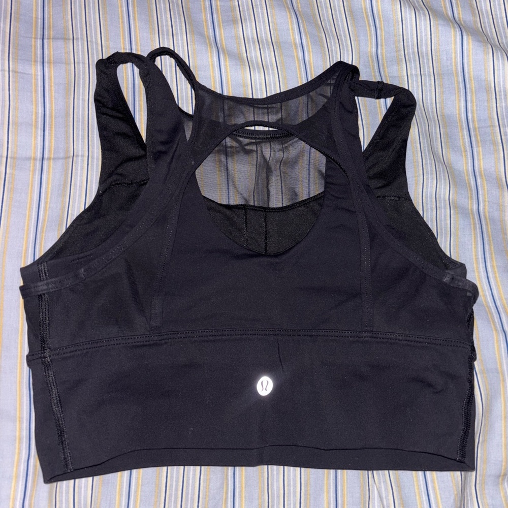 lululemon Athletica Black Sports Bra